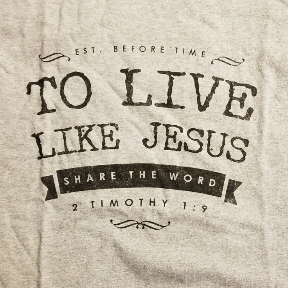💞4 for $20💞 To Live Like Jesus T Shirt